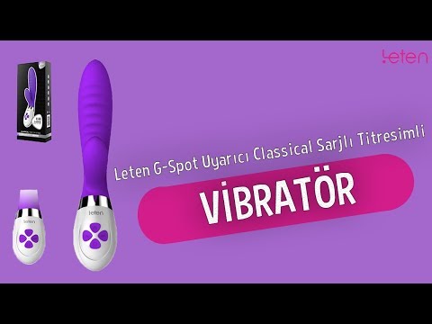 Leten G-Spot Uyarıcı Classical Şarjlı Titreşimli Vibratör