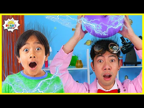 What is Static Electricity?? Educational Video for Kids with Ryan's World!