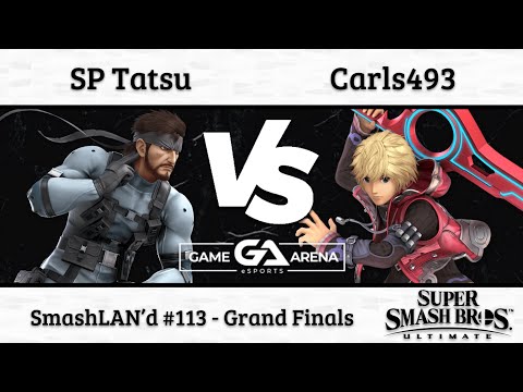 SmashLAN'd 113: SP Tatsu (Snake) vs. Carls493 (Shulk) - Grand Finals
