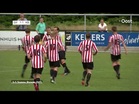 Quick'20 wint in eigen huis van Hollandia en gaat naar finale om lijfsbehoud in 3e divisie