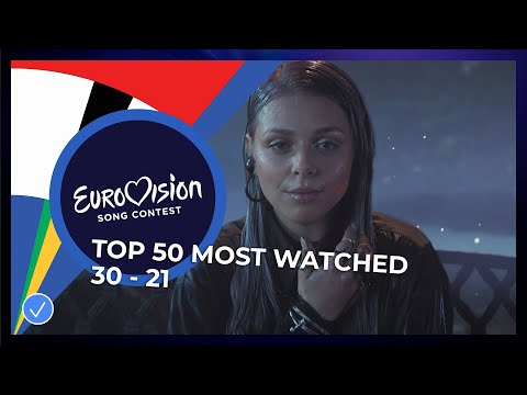 TOP 50: Most watched in 2020: 30 TO 21 - Eurovision Song Contest