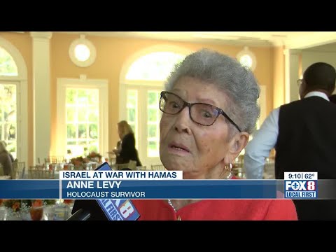 New Orleans Holocaust survivor Anne Levy reflects on Israel-Hamas war