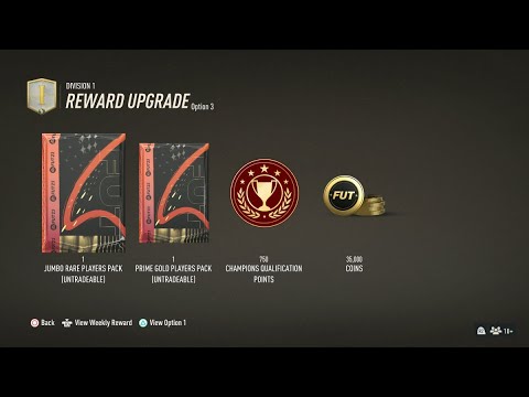 ALL DIVISION RIVALS REWARDS ON FIFA 23!