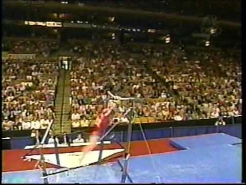 Vanessa Atler Uneven Bars - 2000 US Olympic Trials Day 1