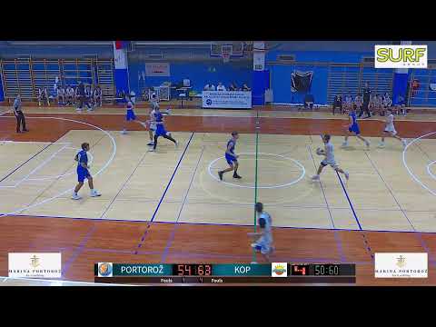 MU18 - KK Portorož - BC Koper