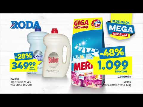 Roda | Mega nedelja 31.05 - 06.06.2019.