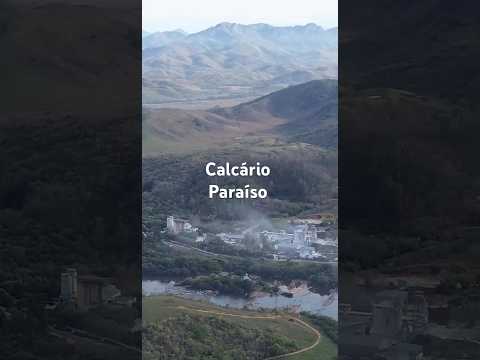 Imagens aéreas de Italva e Cimento Paraíso, RJ.