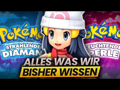 Pokemon Strahlender Diamant und Leuchtende Perle - ALLES was wir bisher wissen!