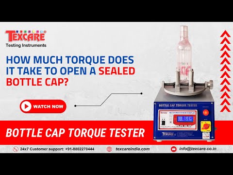 Bottle Cap Torque Tester