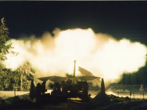 Patteriston kertausharjoitus 1995 Rovajärvellä