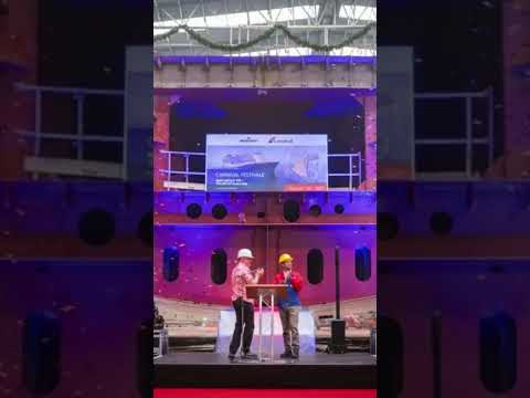 Thumbnail for Keel Laid For Carnival Festivale  #cruisenews #chilliescruises #whill_us #cruise #travel