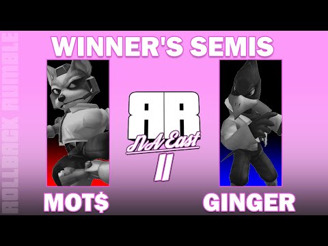 Mot$ (Fox) vs Ginger (Falco) | Winner's Semis | Rollback Rumble: NA East II