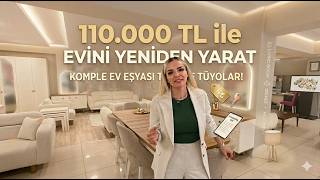 110.000 TL'ye Komple Ev Eşyası Almak!