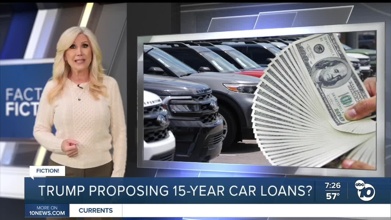 Trump asks Transportation Department to offer 15-year car loans?