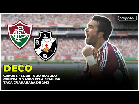 Golaço, caneta e chapéu em Juninho! Deco vs Vasco (FInal da Taça Guanabara, 2012) -