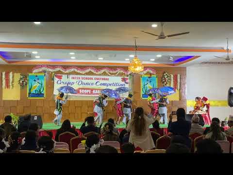 Ghintang Ghintang Madal Bajyo (GARRA NRITYA) Cover DC Gyanu Baba school |Cultural dance competition 