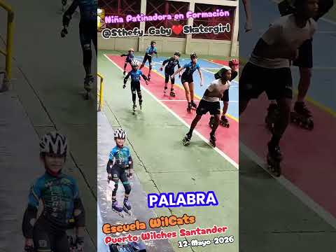 Escuela WilCats Puerto Wilches Santander #niñapatinadora #rollerskating #roadskating #skating