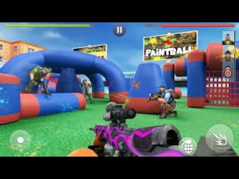 Paintball Shooting Games 3D - Gameplay IOS - YouTube