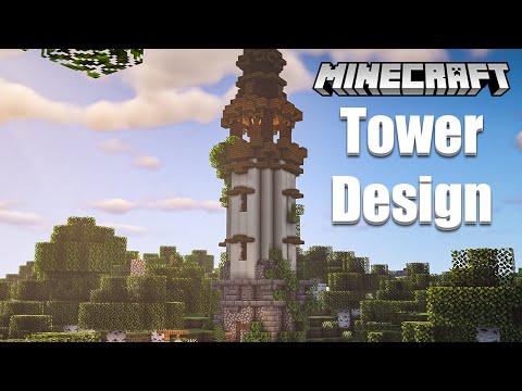 How to Build a Simple Tower in Minecraft [Tutorial]