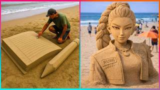 Crazy SAND SCULPTURES & 15 Other Cool Things ▶5