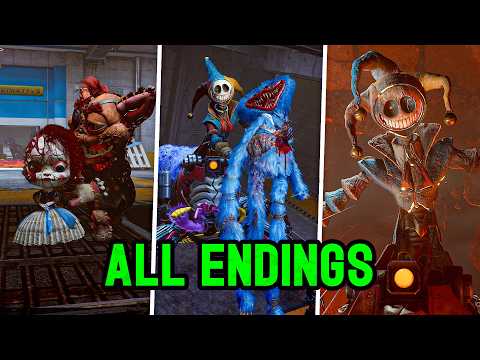 CHAPTER 5 All Endings | Poppy Playtime [Chapter 5] Showcase