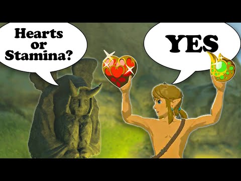 Max Hearts and Stamina Glitch | Zelda Breath of the Wild