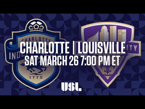 WATCH LIVE: Charlotte Independence vs Louisville City FC 3-26-16