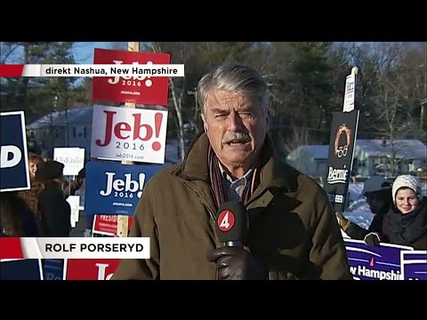 USA-valet: "Hillary Clinton borde vara mest nervös" - Nyheterna (TV4)