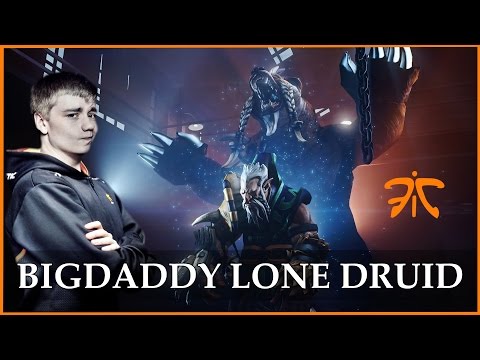 Fnatic.BigDaddy(N0tail) Lone Druid gameplay /w S4 Puck