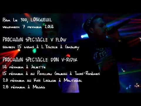 V FLOW ft. DON V-RIDIK - CHASSEURS DE RÊVES // Longueuil 7 fevrier