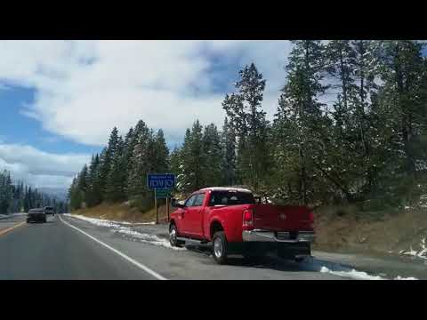 Targhee Pass Highway, West Yellowstone, MT. ( Montana-Idaho boundary)