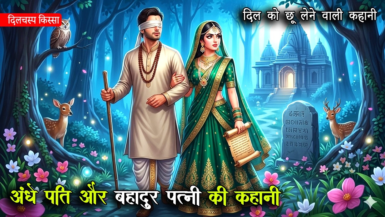 🔴अंधे पति और बहादुर पत्नी की कहानी | HINDI KAHANI | ROCHAK KISSA | BED TIME SORY | #hindistories
