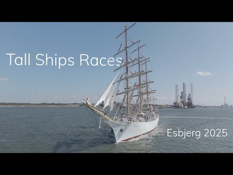 Tranquility as the ships leave Esbjerg Harbour | Tall Ships Races 2025