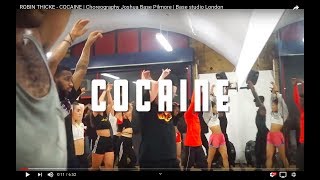 ROBIN THICKE - COCAINE | Choreography Joshua Base Pilmore | Base studio London