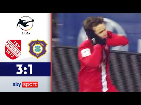Deutliches Lebenszeichen von Havelse! | TSV Havelse - Erzgebirge Aue | Highlights - 3. Liga 2025/26