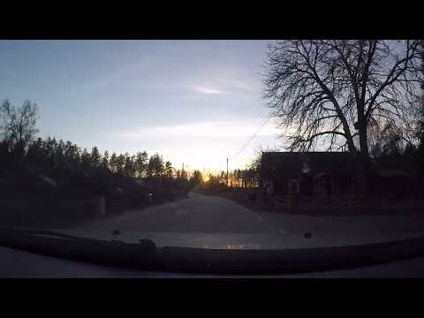 SÖDRA BYGGET (Kallinge) - mot SÄNKSJÖN (skogen) - 190103 (GoPro 5) (Mazda 3)