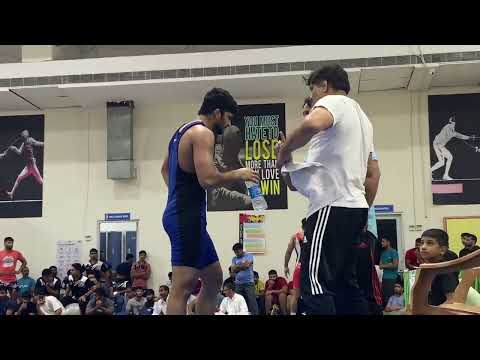 74 kg fs semi final : Chandermohan Mirchpur academy Vs Sagar Jaglan HAR Sr World championship trial