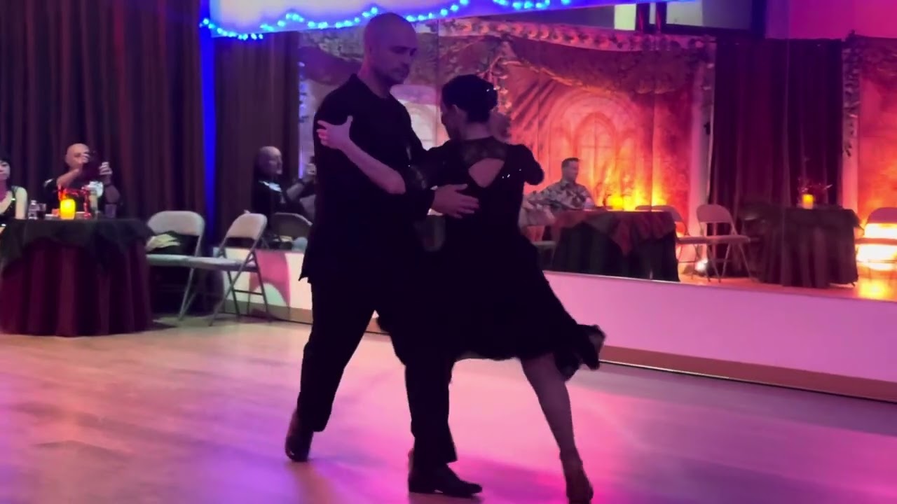 Video thumbnail for Guillermina Quiroga & Mariano Logiudice. Tango: La Racha. Washington DC March 8, 2025