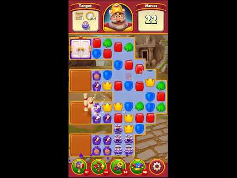 Royal Match Level 2475 - NO BOOSTERS GAMEPLAY 👑 | SKILLGAMING ✔️