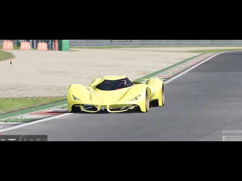 Ferrari Piero T2 LM Stradale vs Ferrari LaFerrari. Monza