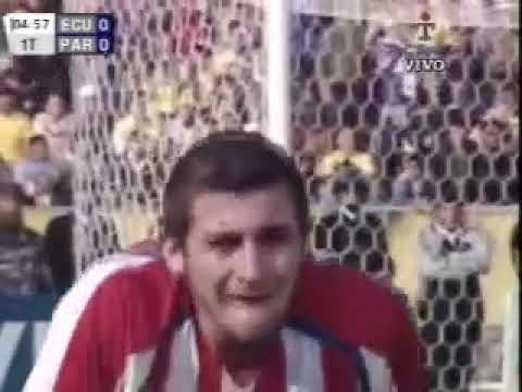 Eliminatorias Mundial 2006: Ecuador 5-2 Paraguay (27/03/2005). Narración en español.