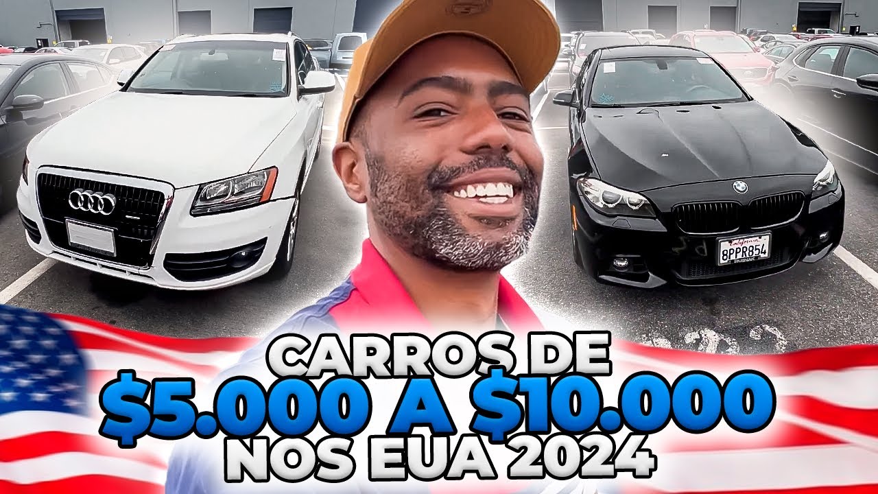 CARROS DE $5.000 A $10.000 DÓLARES NOS ESTADOS UNIDOS 2024