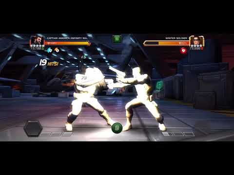 52 Hits! Rank 5 R5 5* Star Captain America Infinity War Vs ROL Winter Soldier! MCOC
