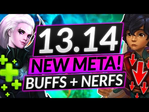 NEW PATCH 13.14 = Meta DELETED?! - HUGE CHAMPION BUFFS and NERFS - LoL Update Guide