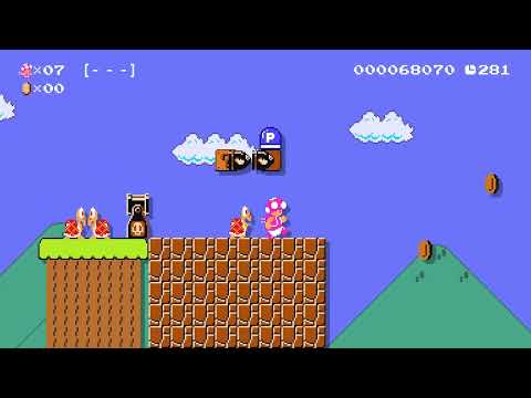 Super Mario Maker 2 - Endless Challenge Normal Assuming #77 S1 with Toadette