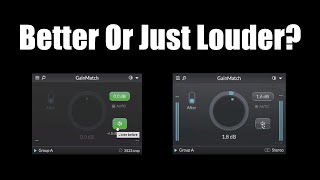 Video thumbnail for Is it better or just louder? GainMatch Plugin Giveaway! by Raw Technique Studios
