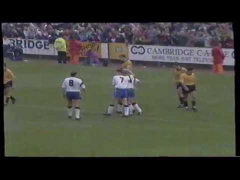 1992-93 Cambridge Utd 1 Derby County 3 - 03/10/1992