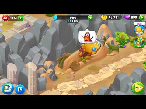 Fishdom 5686 level Gameplay Story