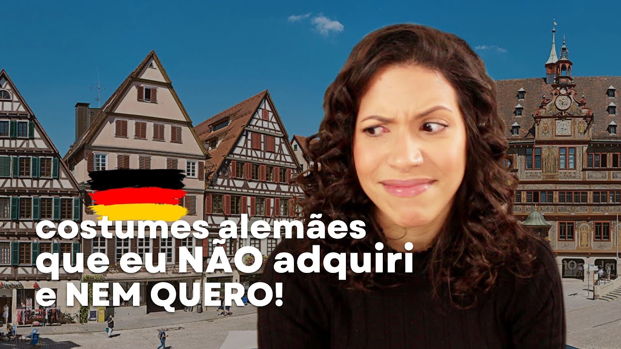8 COSTUMES ALEMÃES que eu NÃO adquiri morando na Alemanha 🇩🇪
