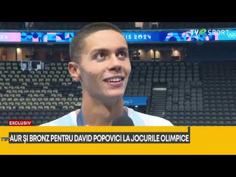 David Popovici, medalie de bronz în proba de 100 de metri liber